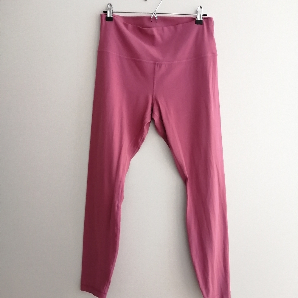 Lululemon Align Leggings 28 Inch Ankle Pink Size 12 Yoga